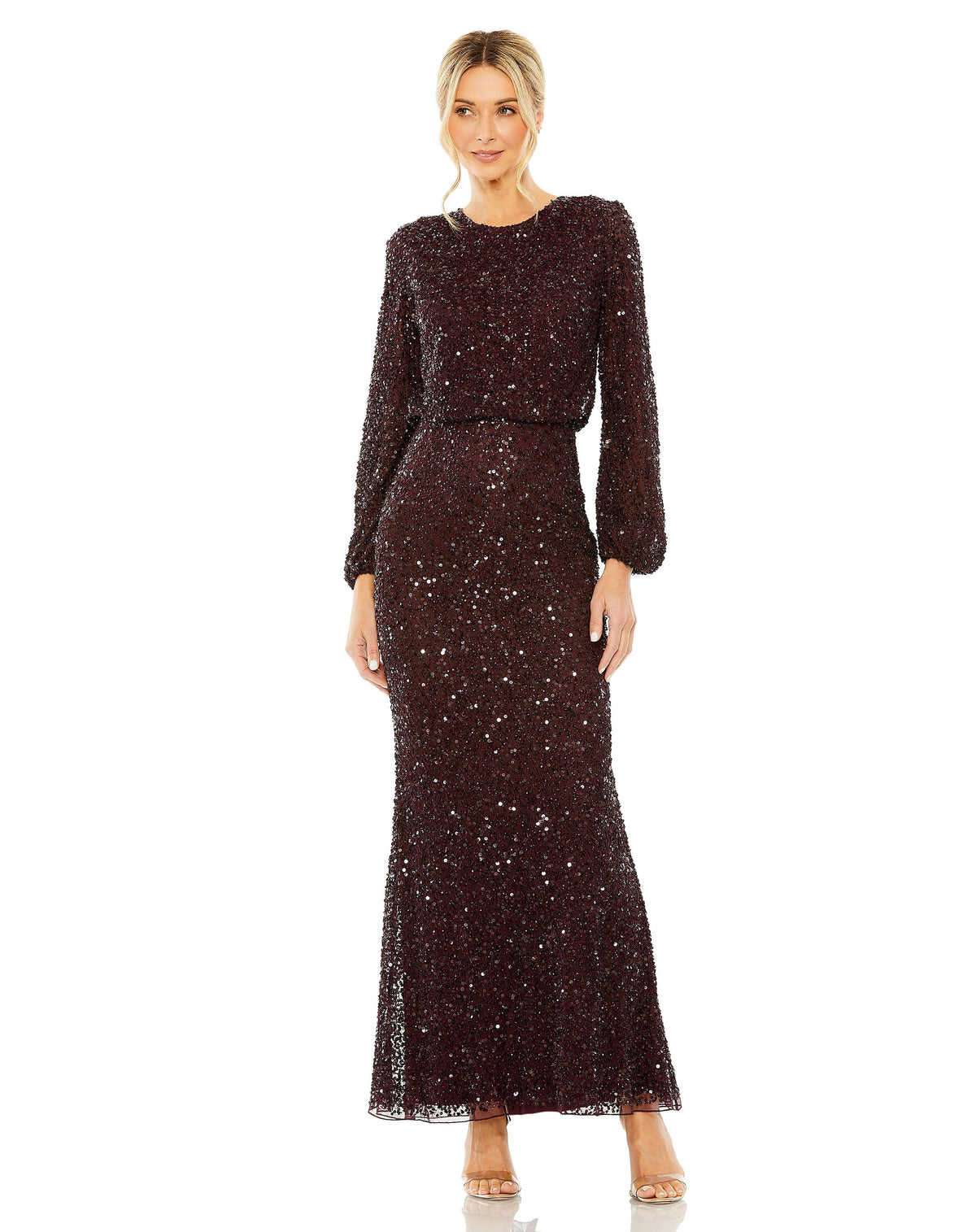 Mac Duggal 10044-Blackberry-AB