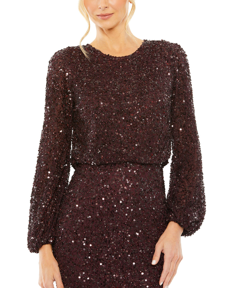 Mac Duggal 10044-Blackberry-CL