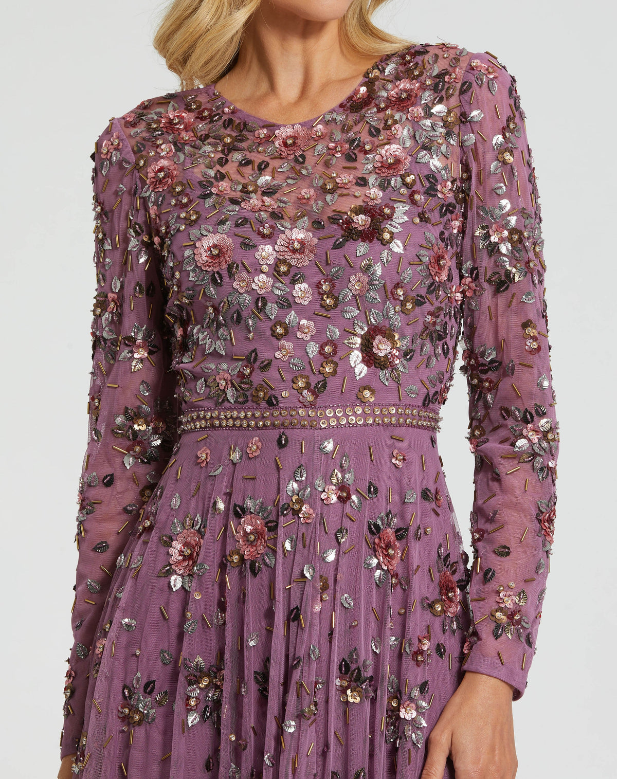 Mac Duggal 10063-Raspberry-CL
