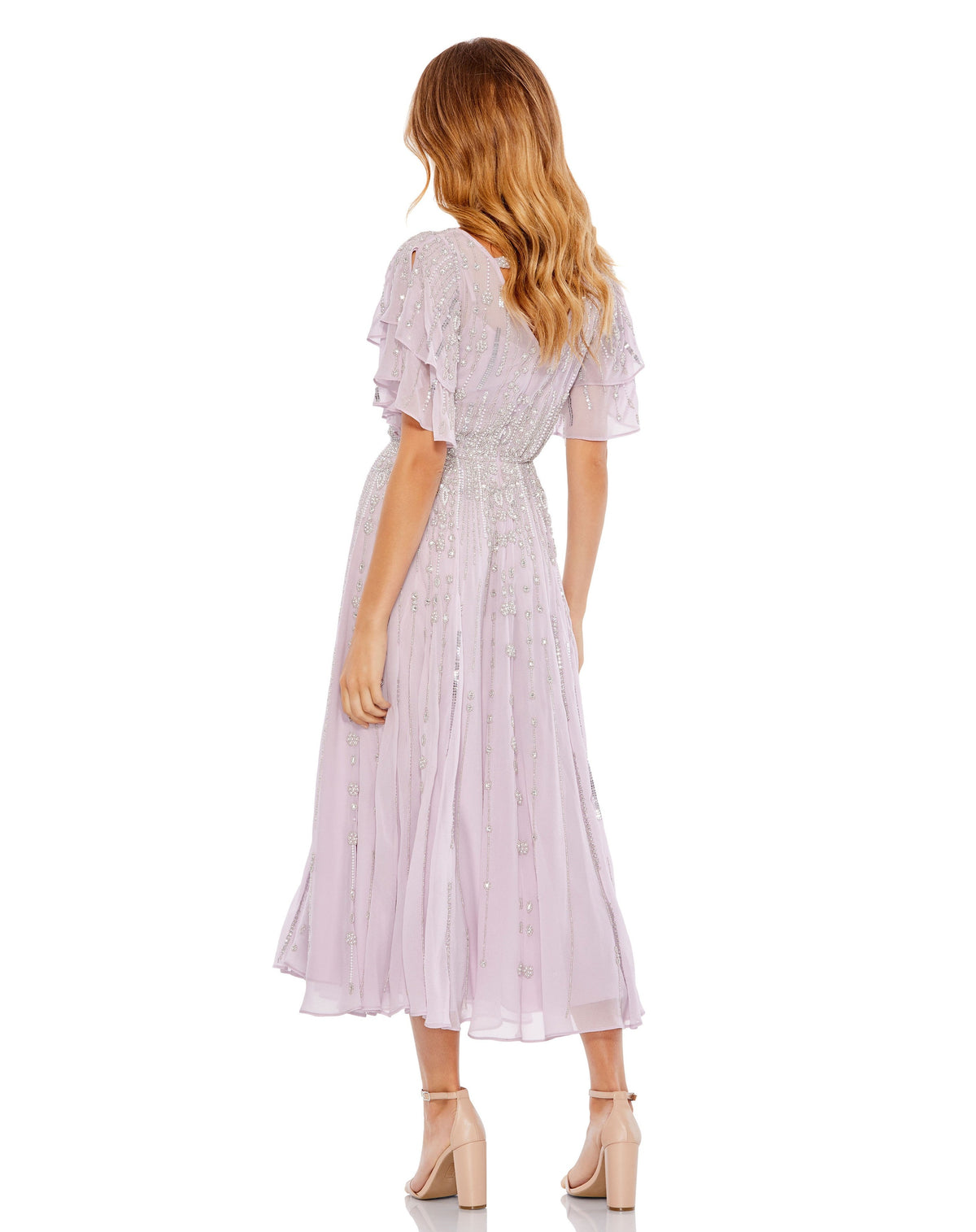 Mac Duggal 10690-Lilac-BK