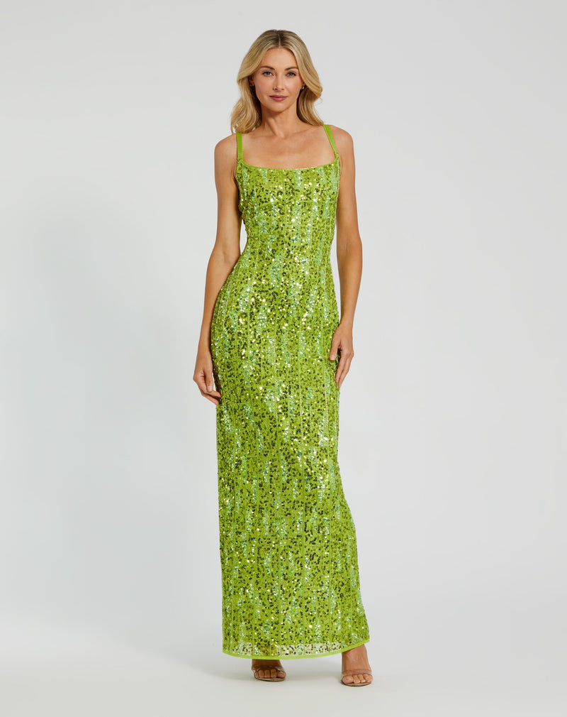 Mac Duggal 10696-AppleGreen-AB