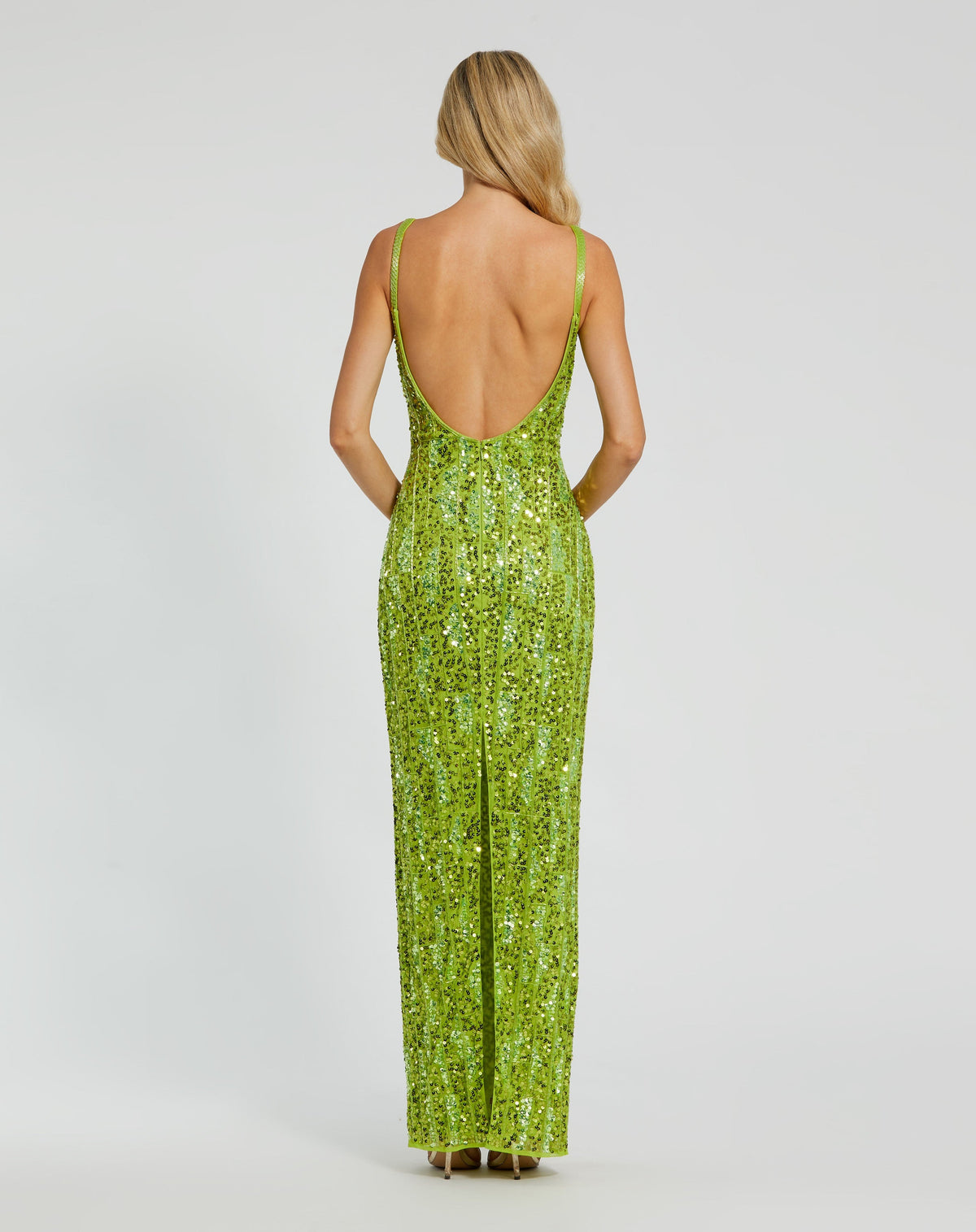 Mac Duggal 10696-AppleGreen-BK