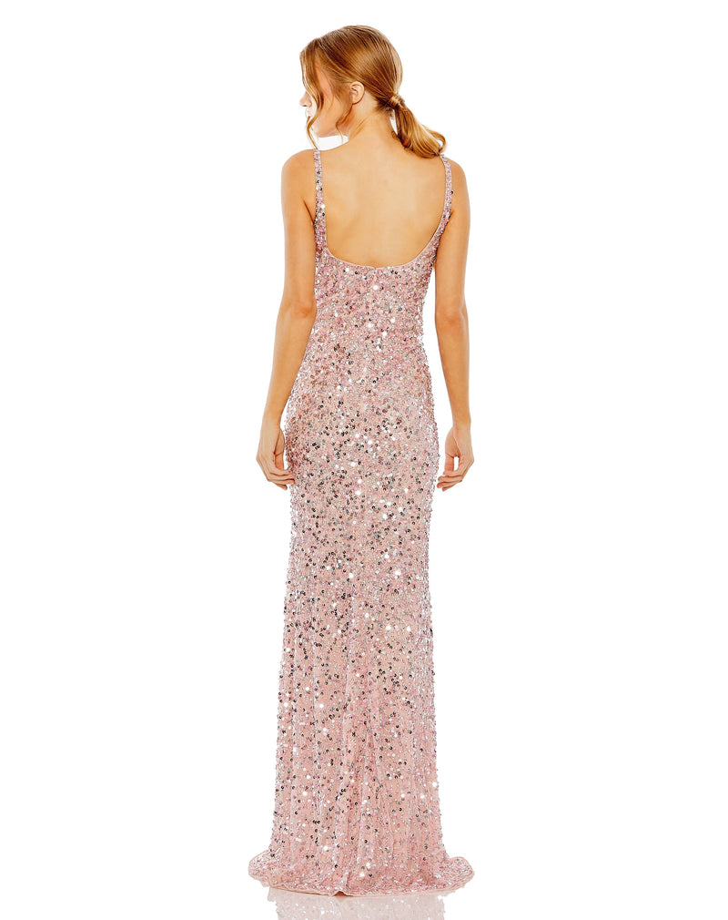 Mac Duggal 10705-Pink-BK