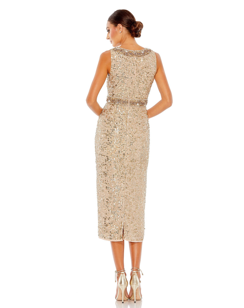 Mac Duggal 10739-Gold-BK