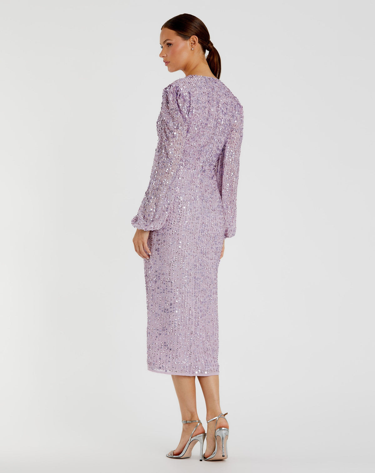 Mac Duggal 107641-Lavender-BK