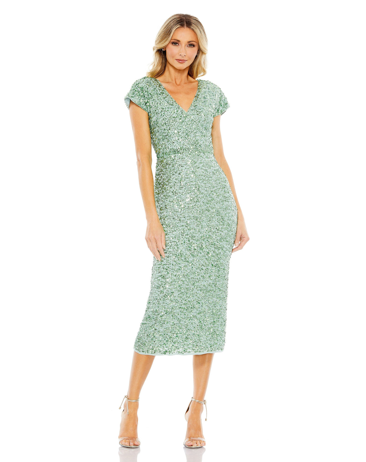 Mac Duggal 10766-Sage-AB