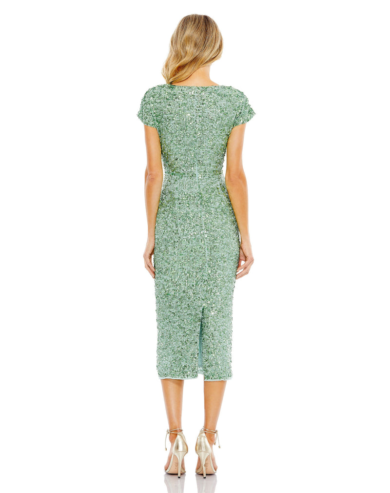 Mac Duggal 10766-Sage-BK
