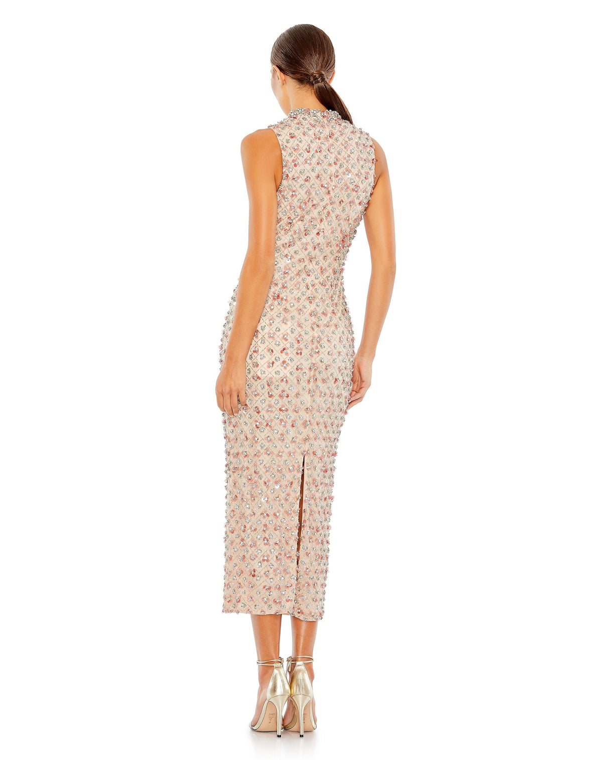 Mac Duggal 10780-Peach-BK