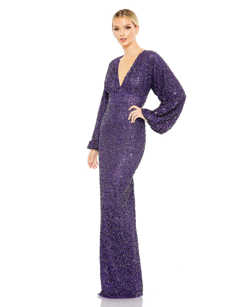 Mac Duggal 10791-Amethyst-AB