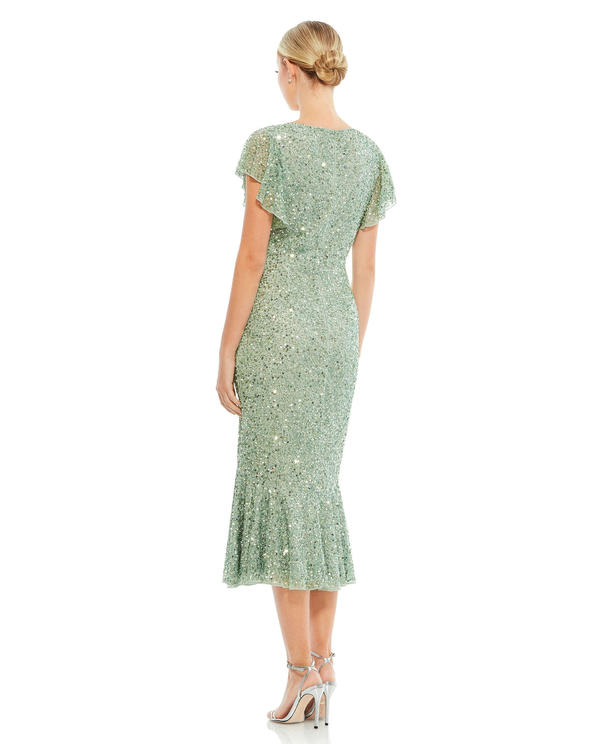 Mac Duggal 10801-Sage-BK