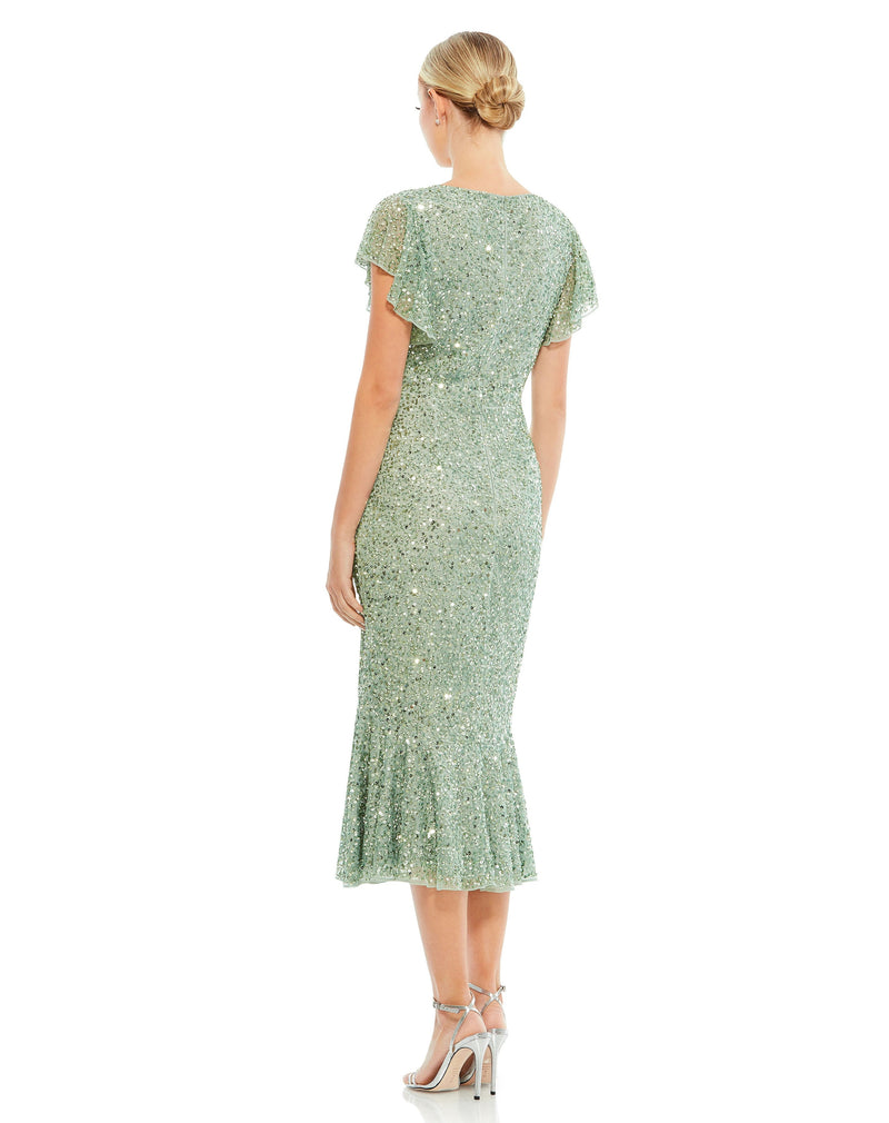 Mac Duggal 10801-Sage-BK