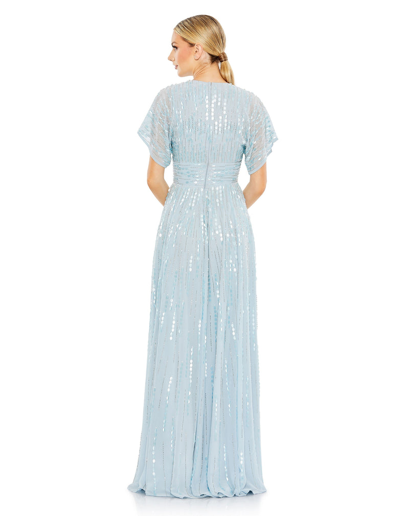 Mac Duggal 10807-PowderBlue-BK