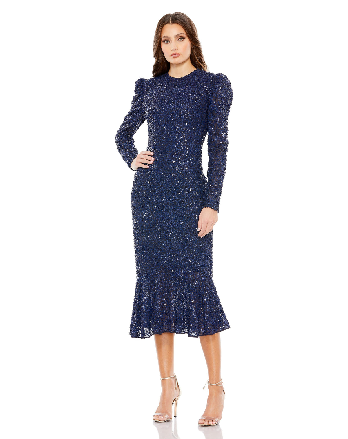 Mac Duggal 10865-Navy-AB