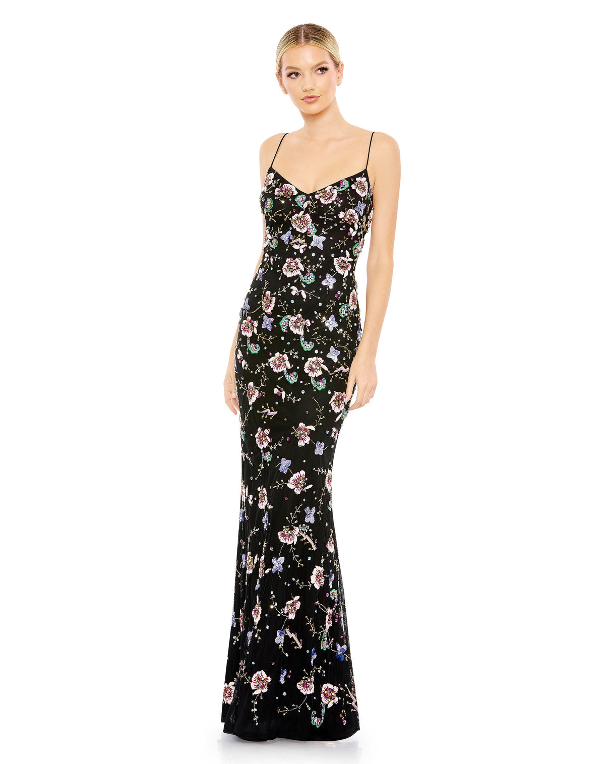 Mac Duggal 10890-BlackMulti-AB