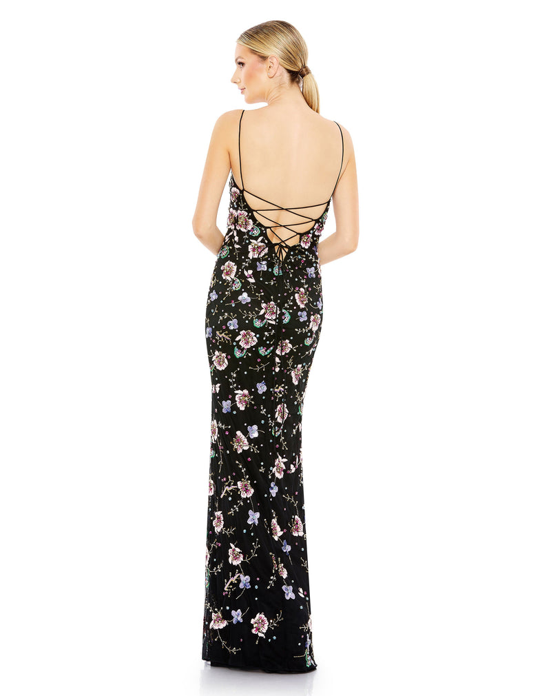Mac Duggal 10890-BlackMulti-BK