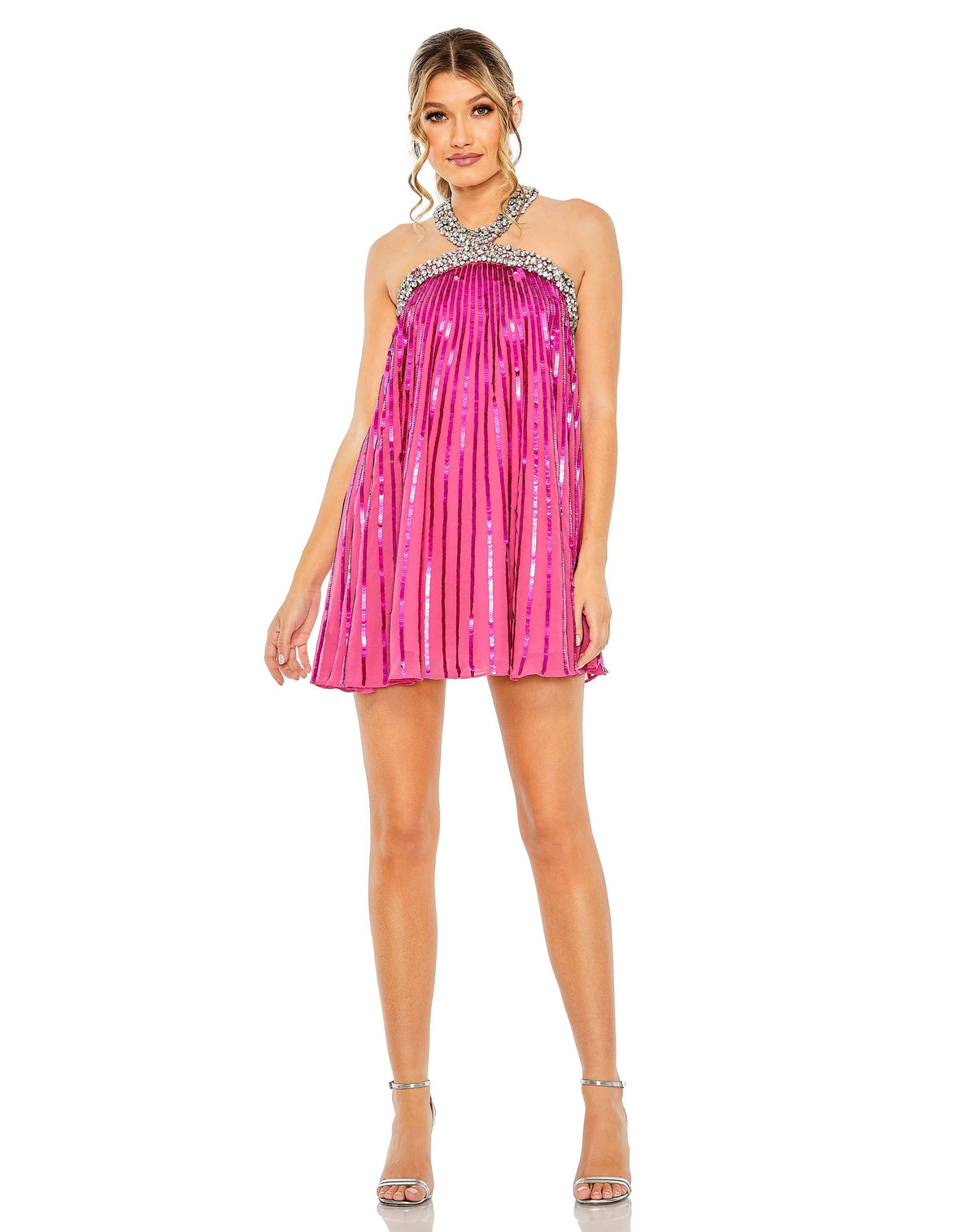 Mac Duggal 10996-HotPink-AB