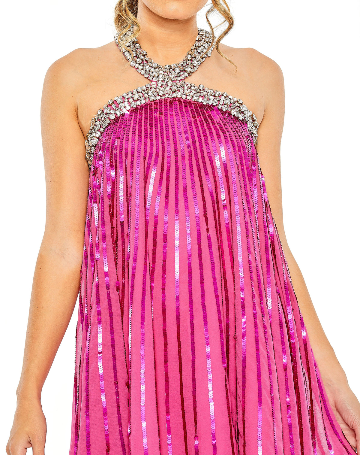 Mac Duggal 10996-HotPink-CL