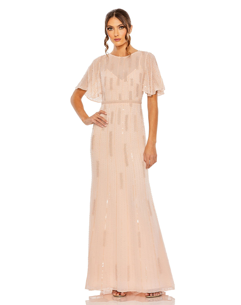 Mac Duggal 11014-Rose-AB