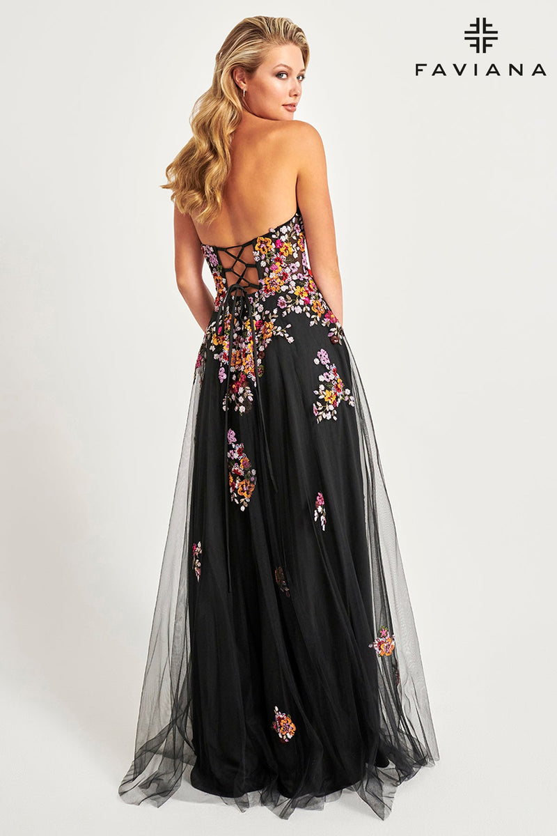 Faviana 11028_BLACK_SUNBURST_BACK
