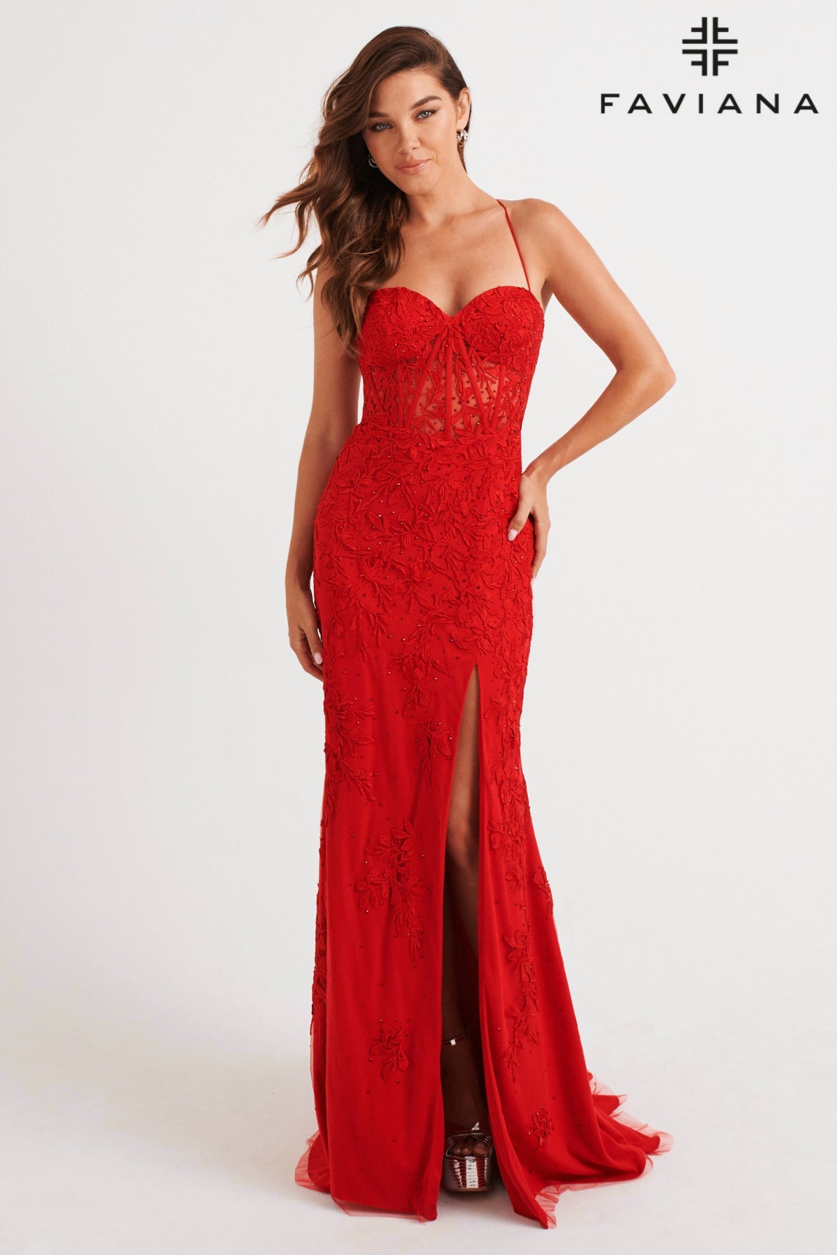 Faviana 11054_RED_FRONT