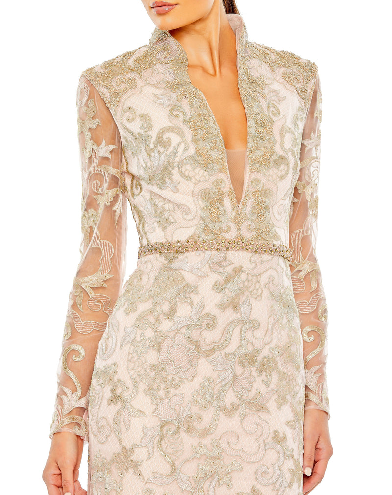 Mac Duggal 11165-Blush-CL