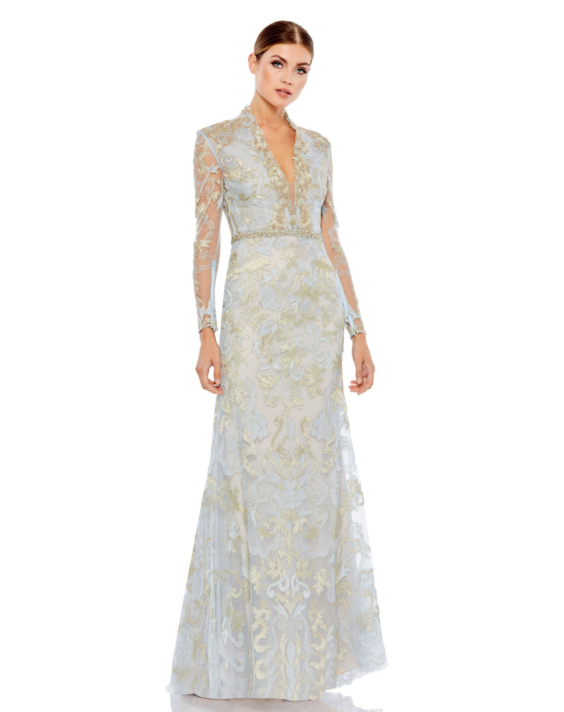 Mac Duggal 11165-PowderBlue-AB