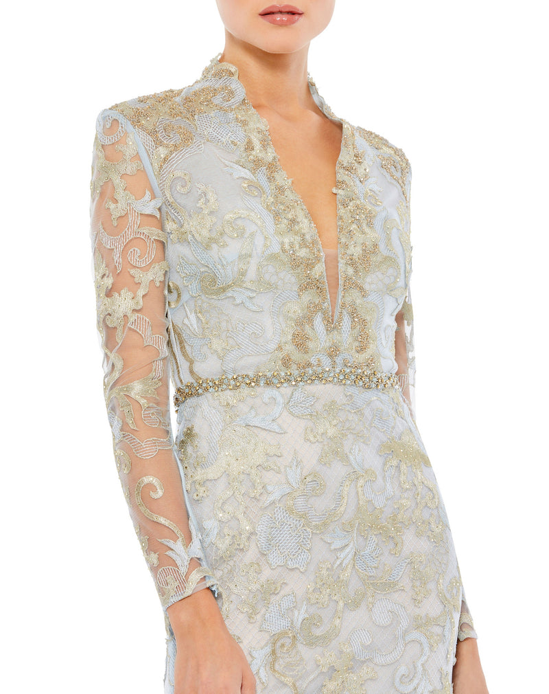 Mac Duggal 11165-PowderBlue-CL
