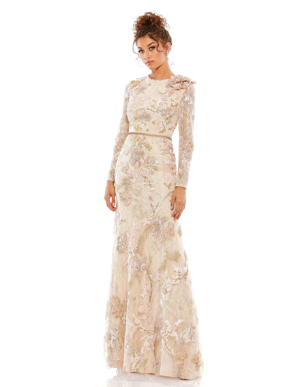Mac Duggal 11174-Blush-AB