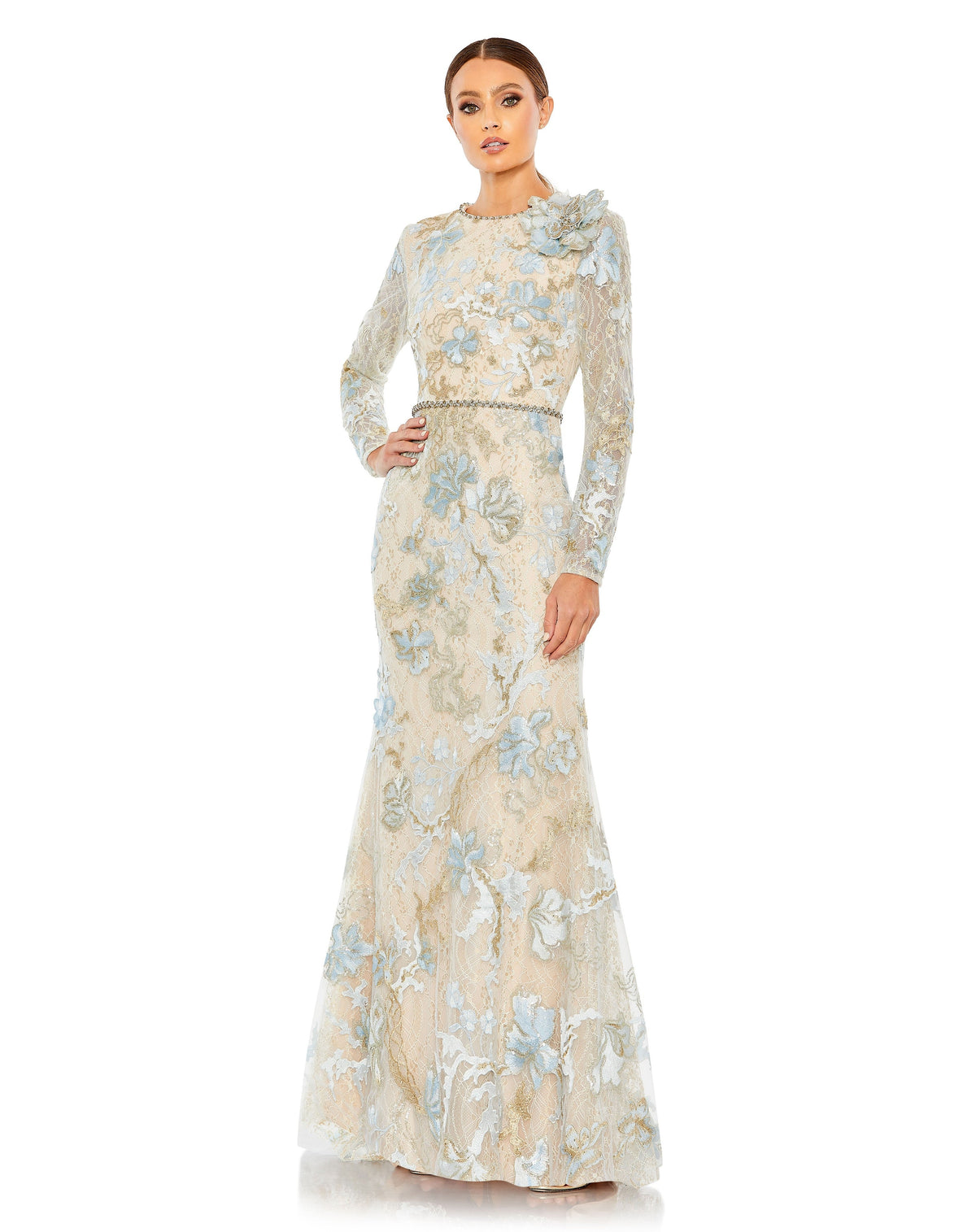 Mac Duggal 11174-IceBlue-AB