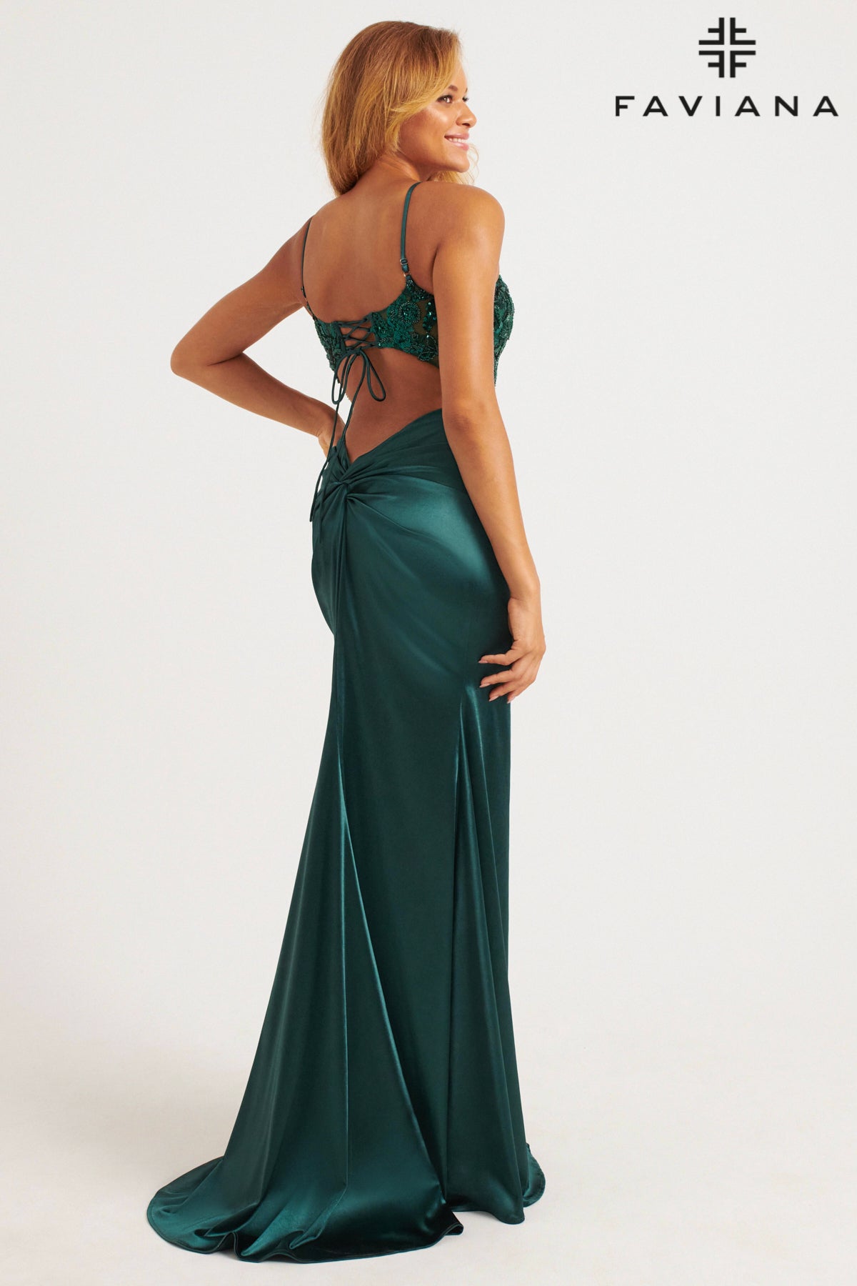 Faviana 11200_DARK_HUNTER_GREEN_BACK
