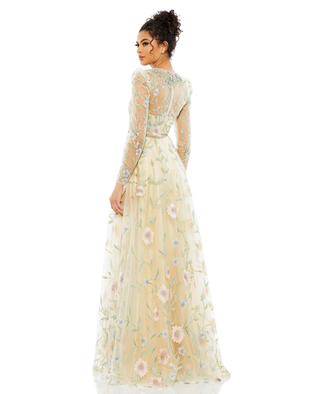Mac Duggal 11226-Nude-BK