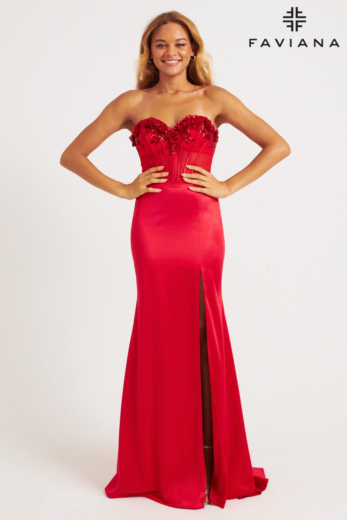 Faviana 11248_RED_FRONT