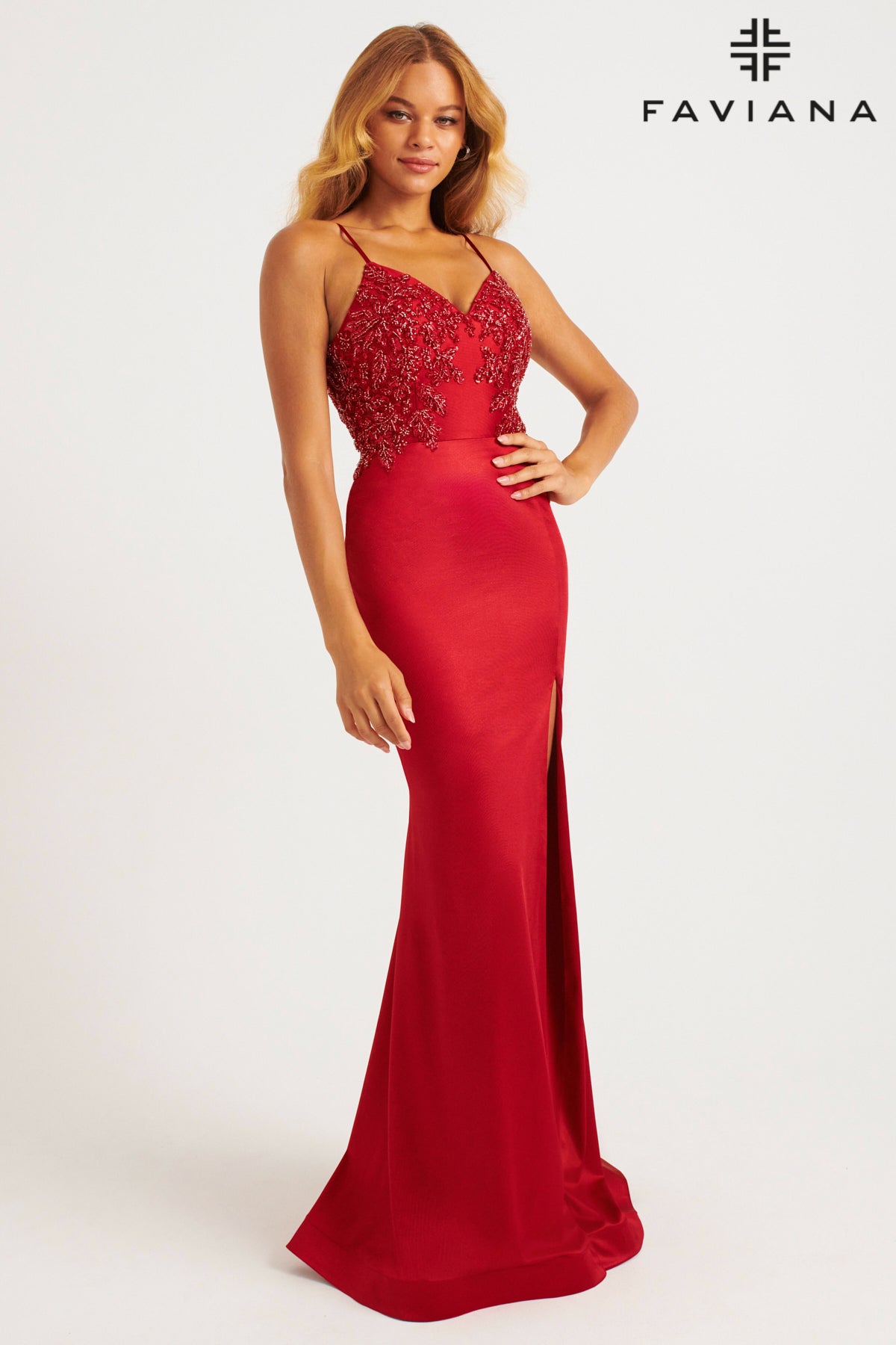 Faviana 11256_RED_SIDE