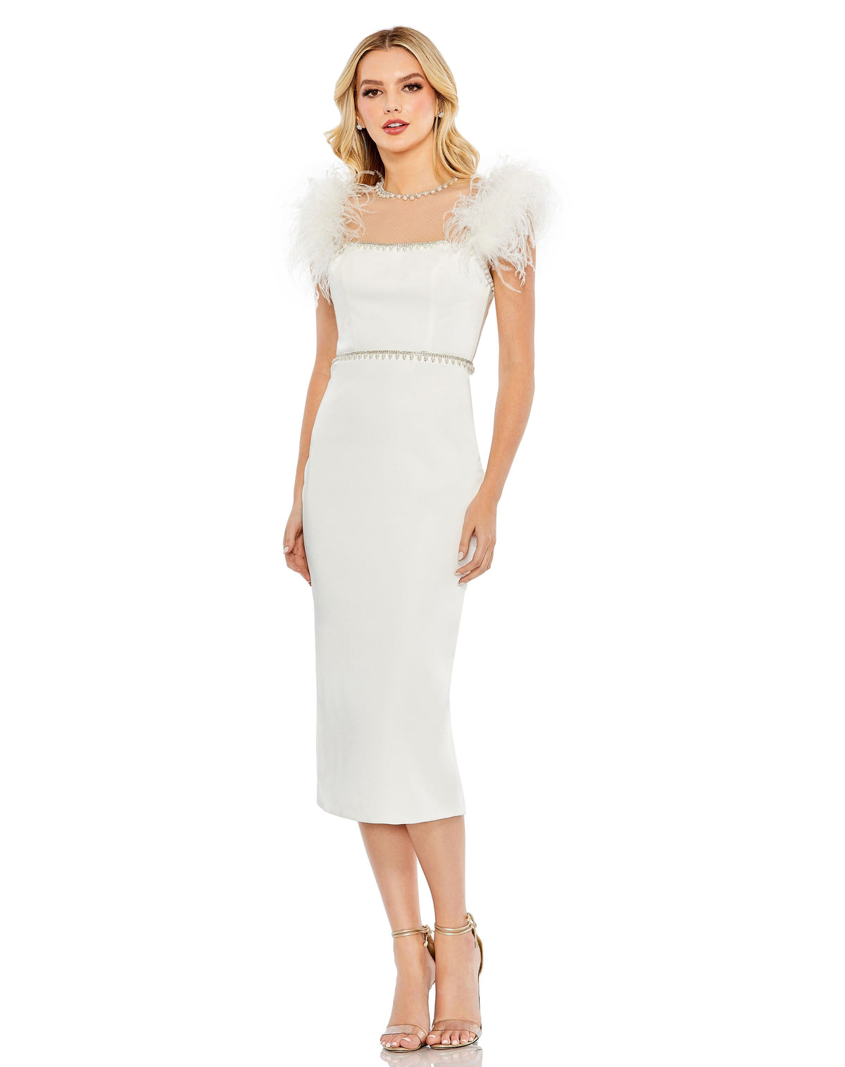 Mac Duggal 11438-White-AB