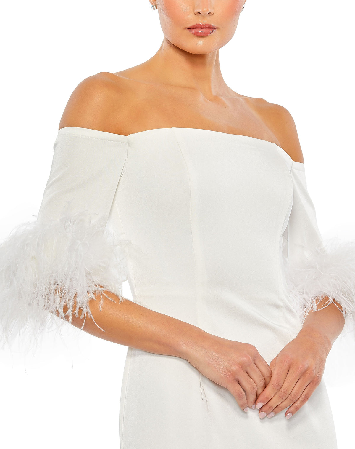 Mac Duggal 11441-White-CL