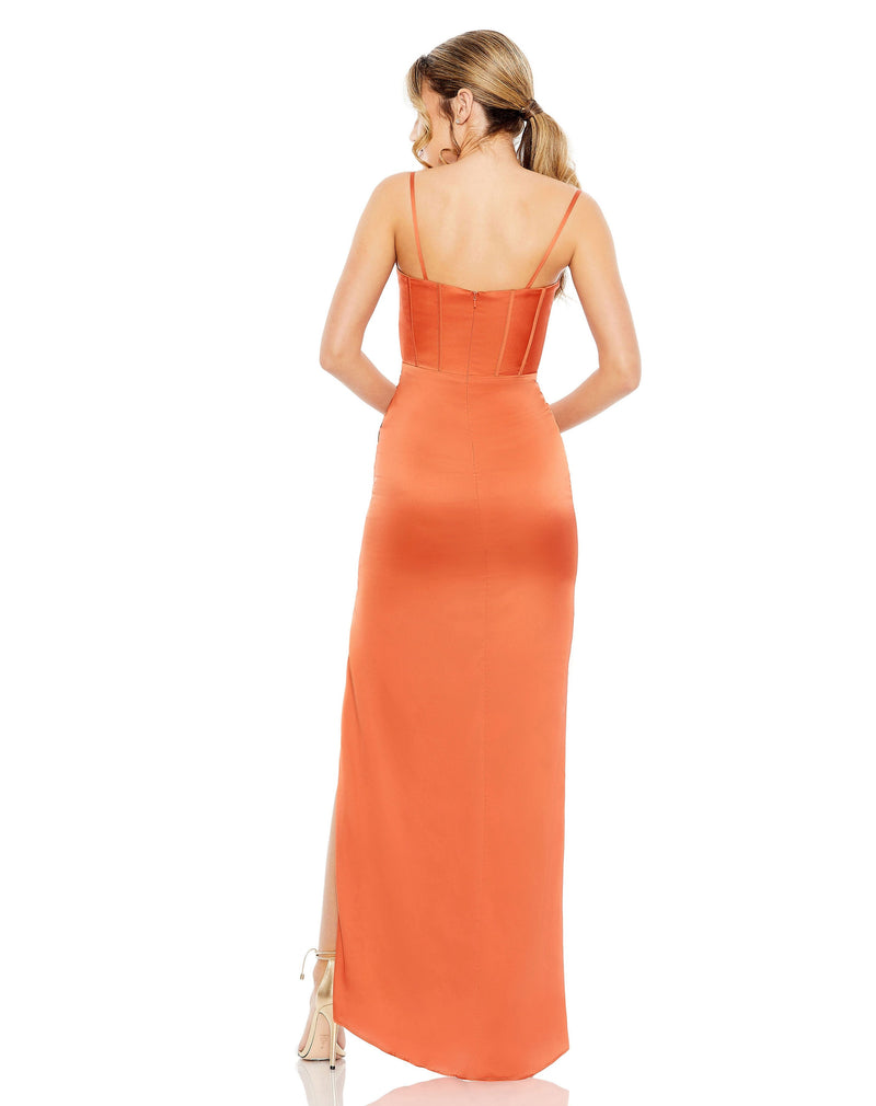 Mac Duggal 11562-BurntOrange-BK