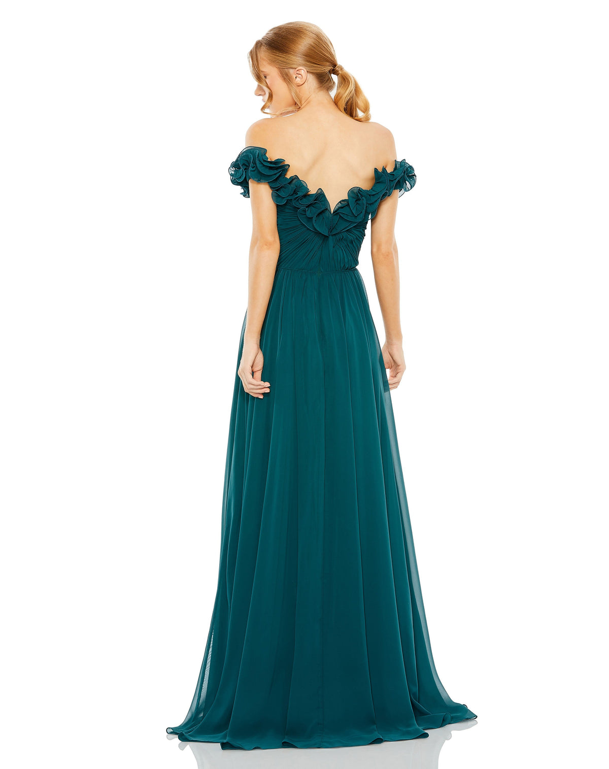 Mac Duggal 11591-Teal-BK