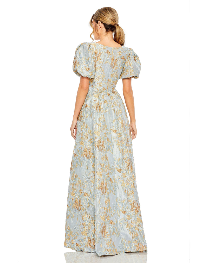 Mac Duggal 11608-PlatinumGold-BK