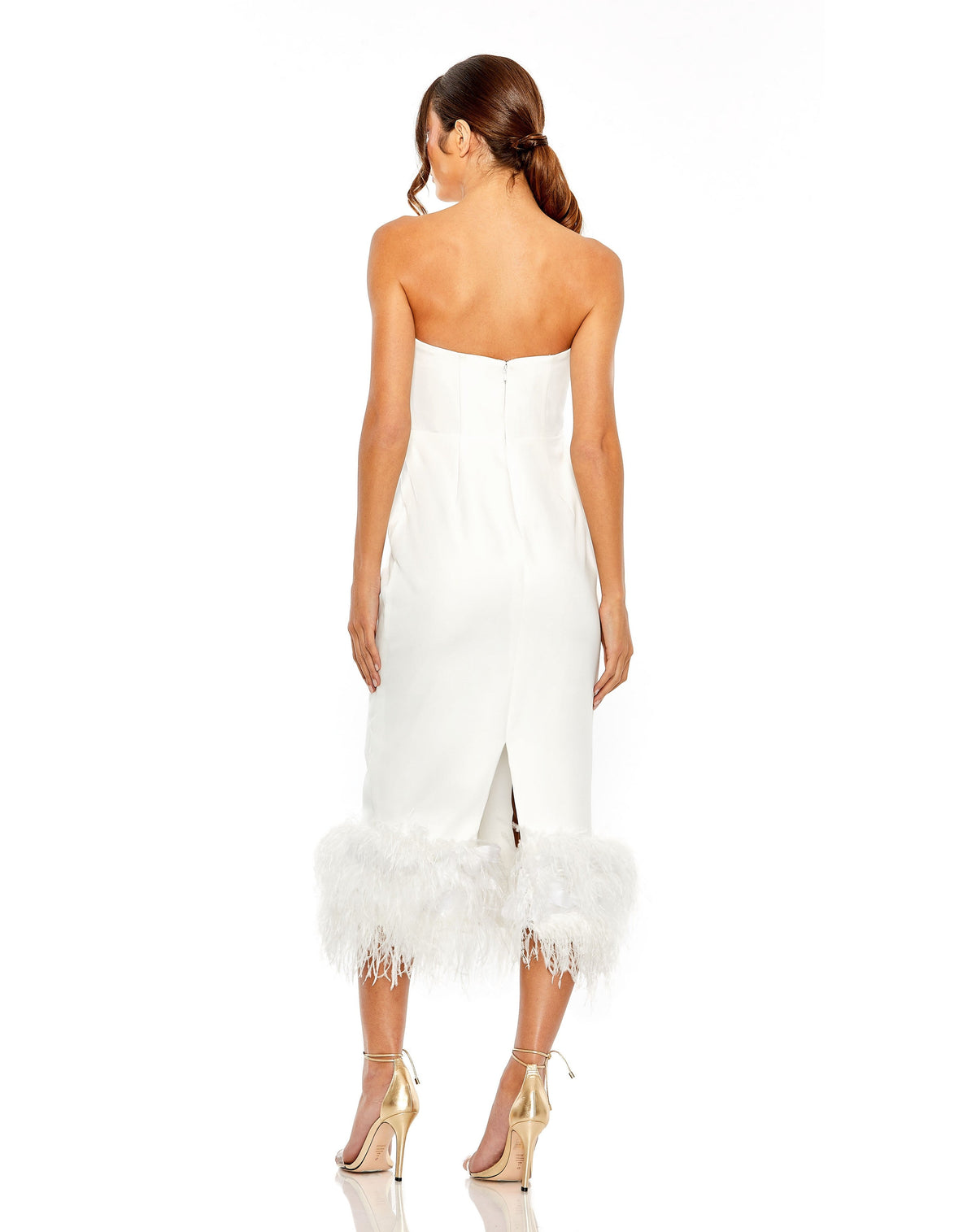 Mac Duggal 11629-White-BK