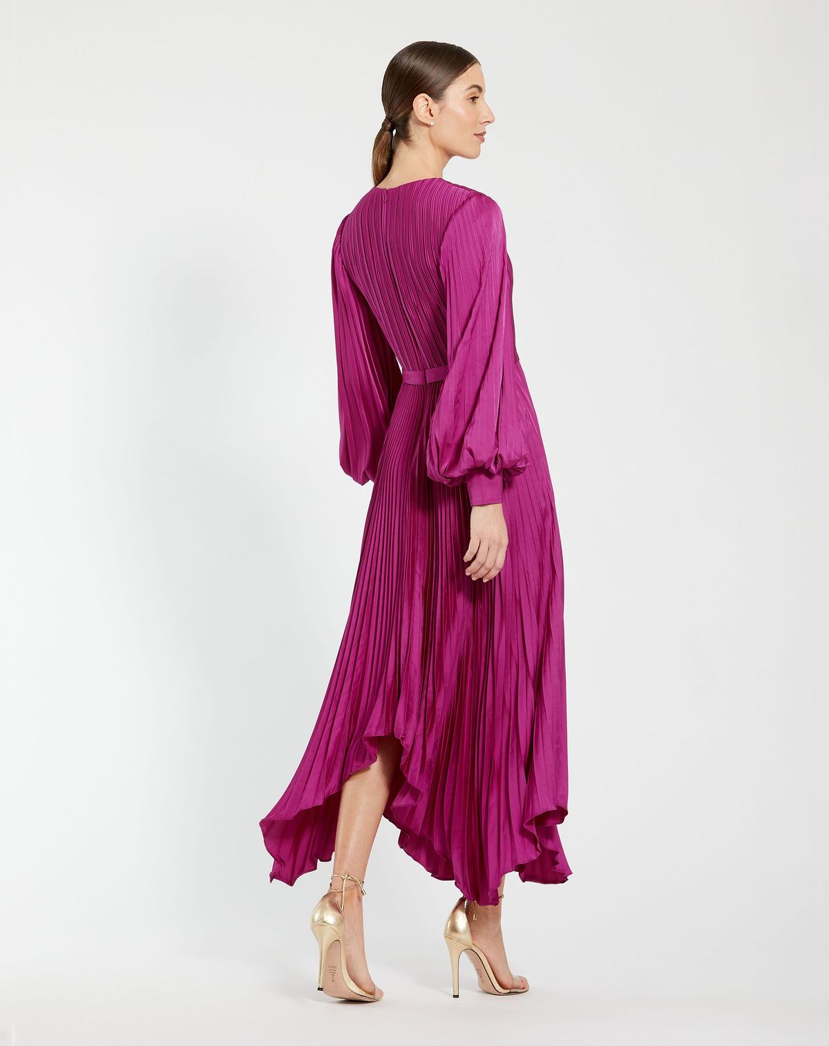 Mac Duggal 11638-Fuchsia-BK