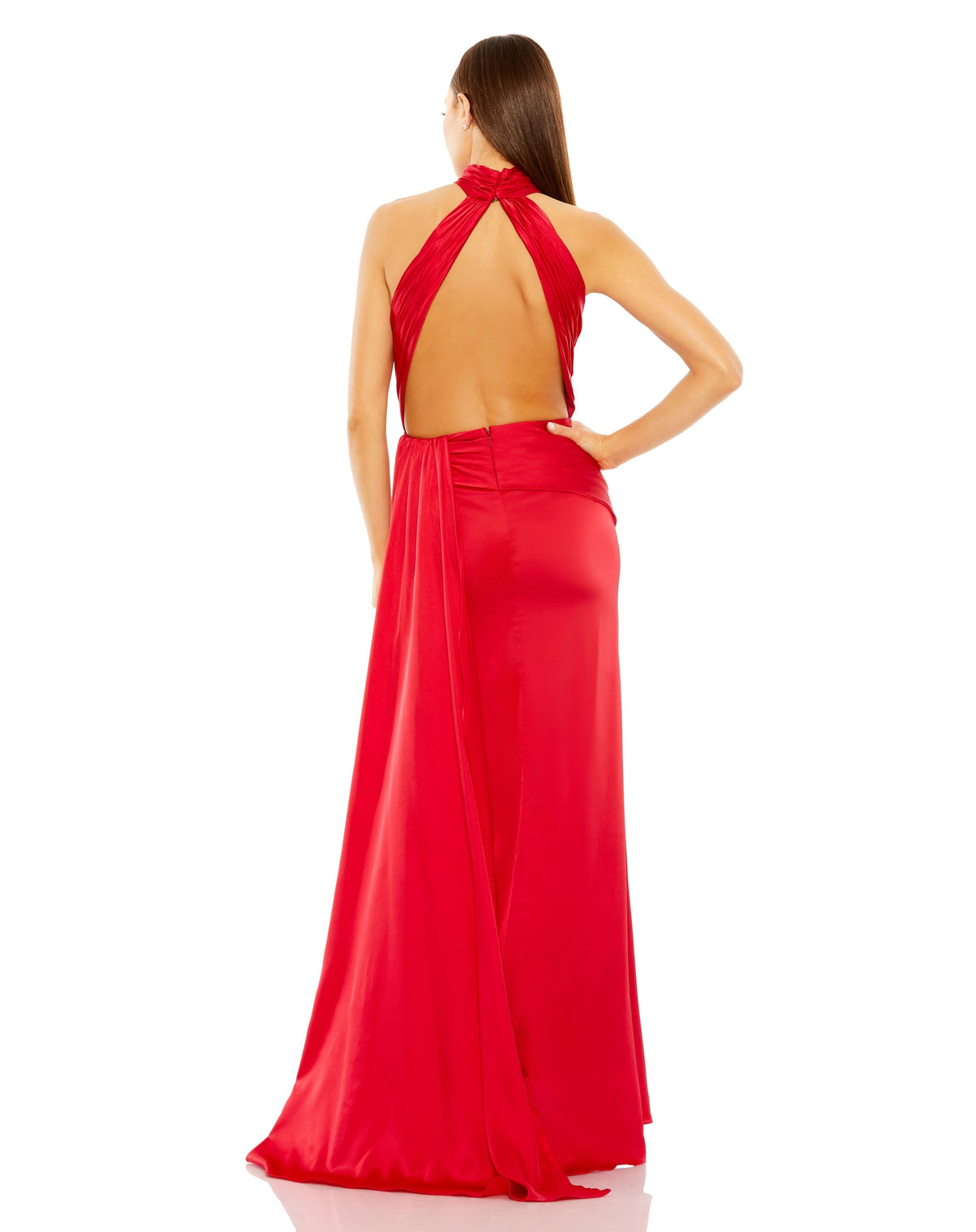 Mac Duggal 11642-Red-BK