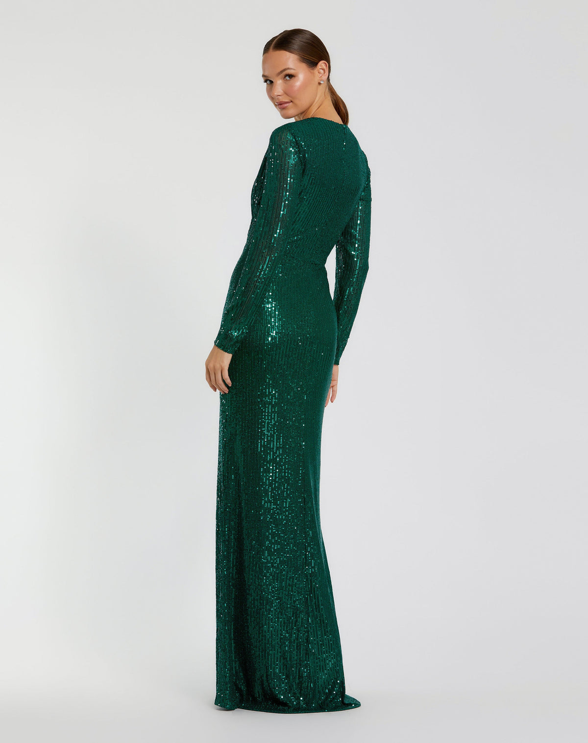 Mac Duggal 11659-Emerald-BK