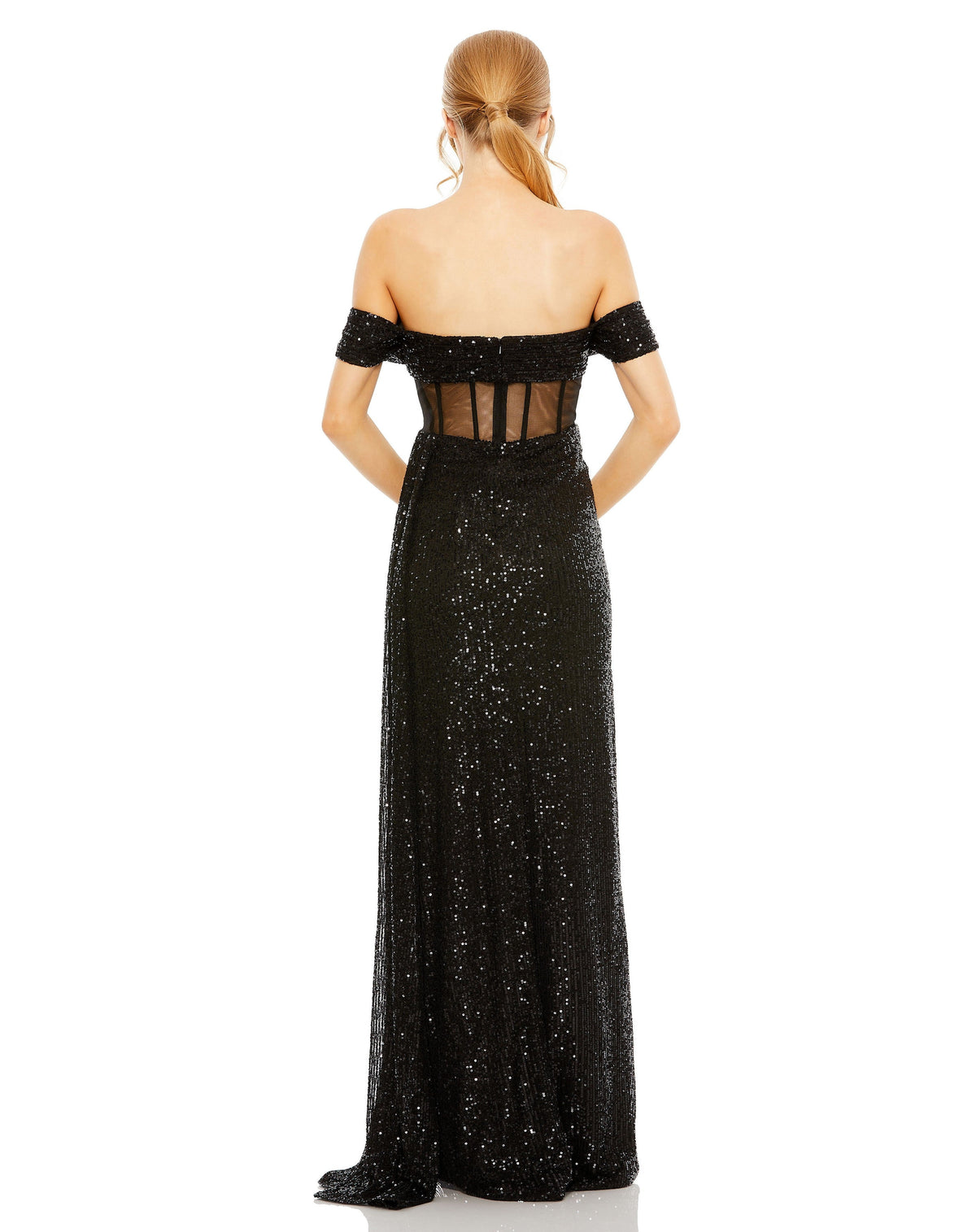 Mac Duggal 11665-Black-BK