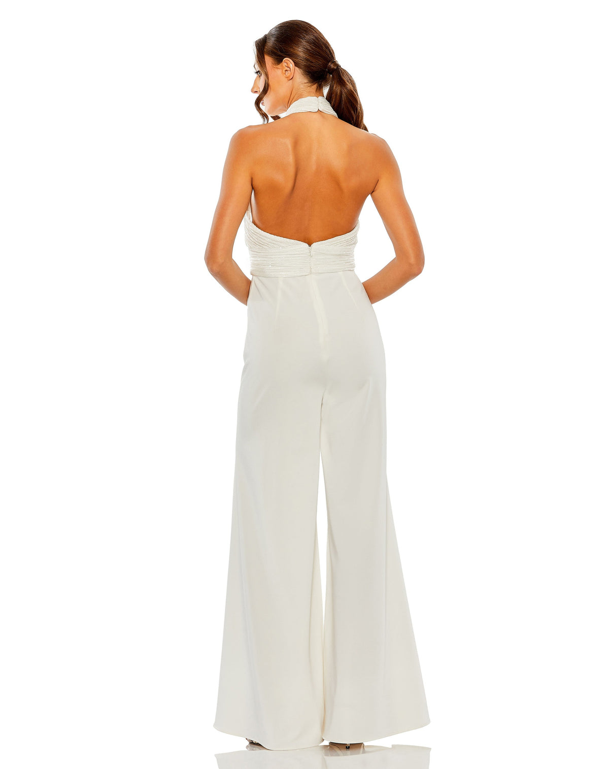 Mac Duggal 11666-White-BK