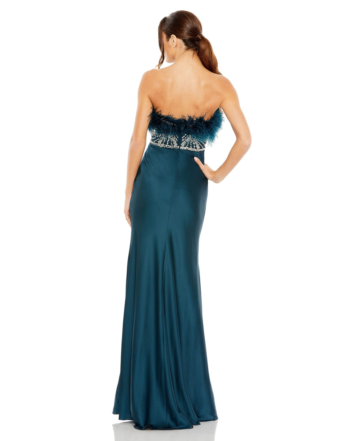 Mac Duggal 11686-Teal-BK