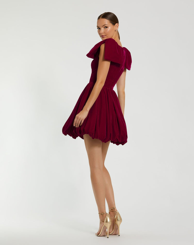 Mac Duggal 11743-Berry-BK