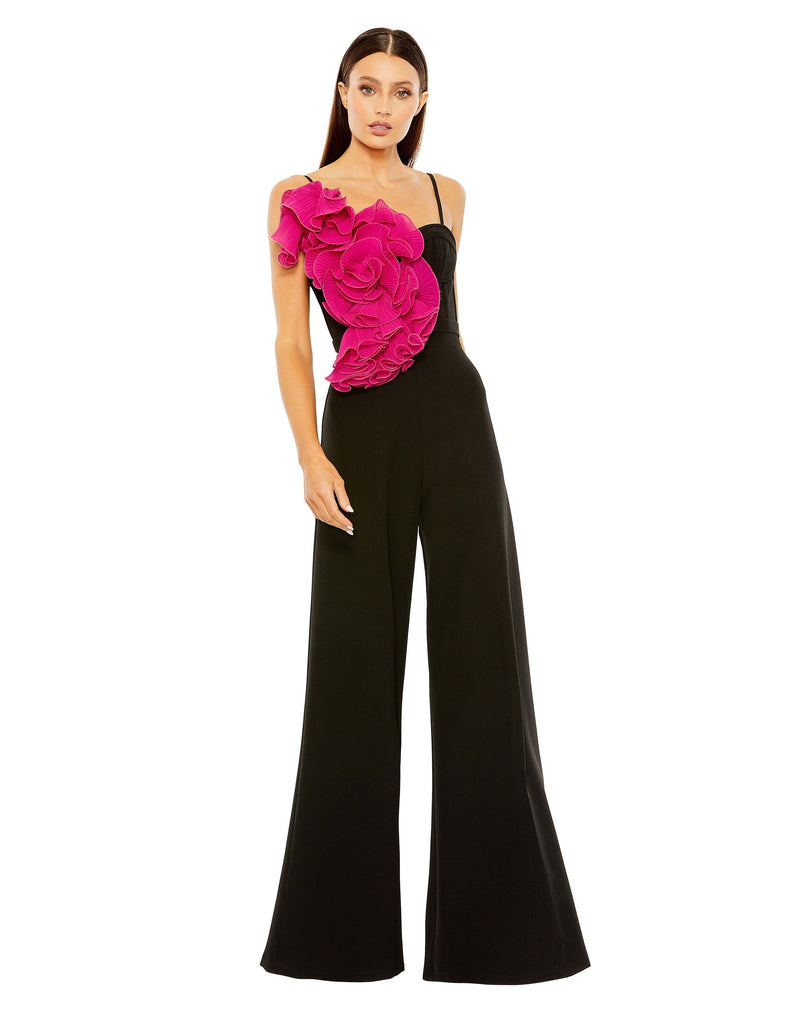 Mac Duggal 11767-BlackFuchsia-AB