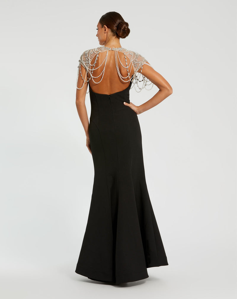 Mac Duggal 11775-Black-BK