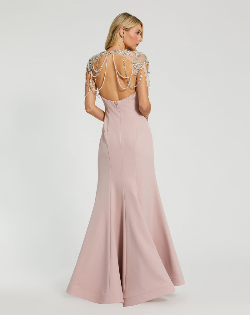 Mac Duggal 11775-VintageLilac-BK