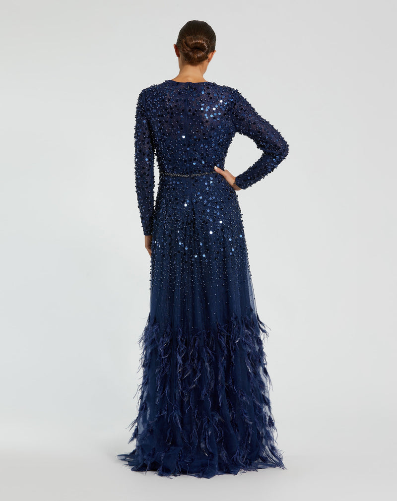 Mac Duggal 11782-Midnight-BK